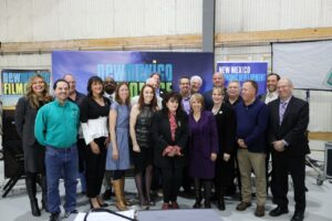 Governor in a photo opp