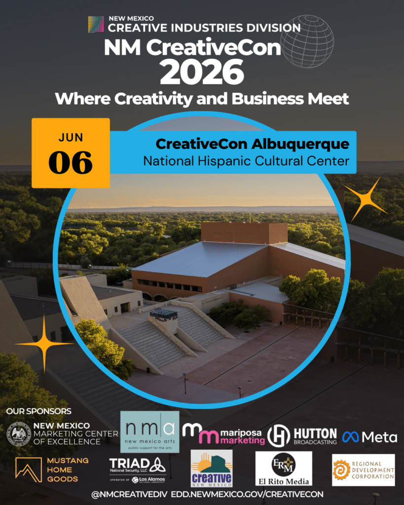 New Mexico CreativeCon 2026 Albuquerque poster