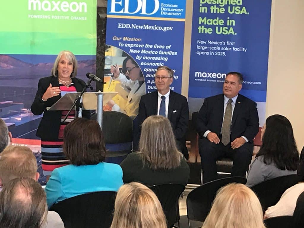 Governor giving an Announcement