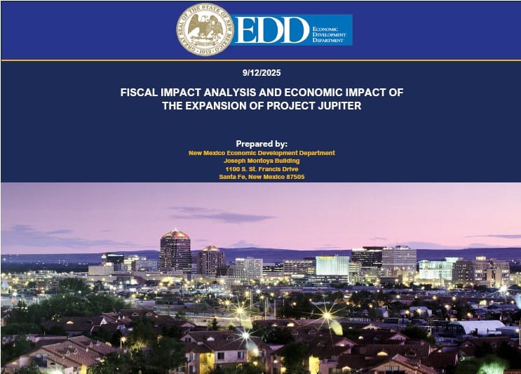 Fiscal Impact Analysis & Economic Impact of the Expansion of Project Jupiter