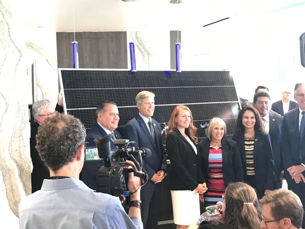 Governor giving an Announcement