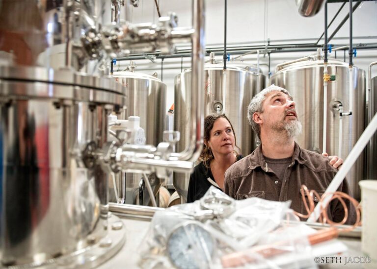 Owner and Co-Owner of Tumbleroot's spirits Jason and Angel Kirkman