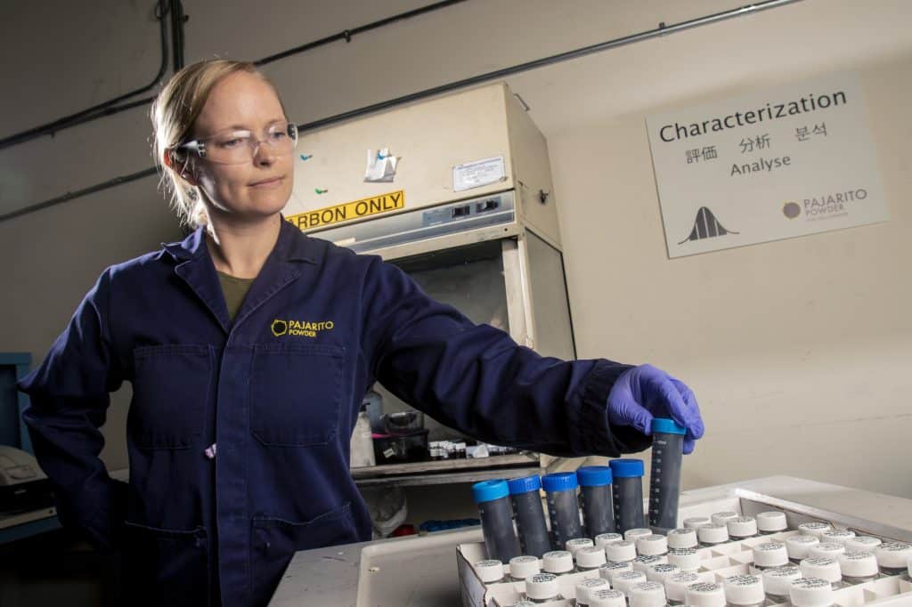 Pajarito Being tested