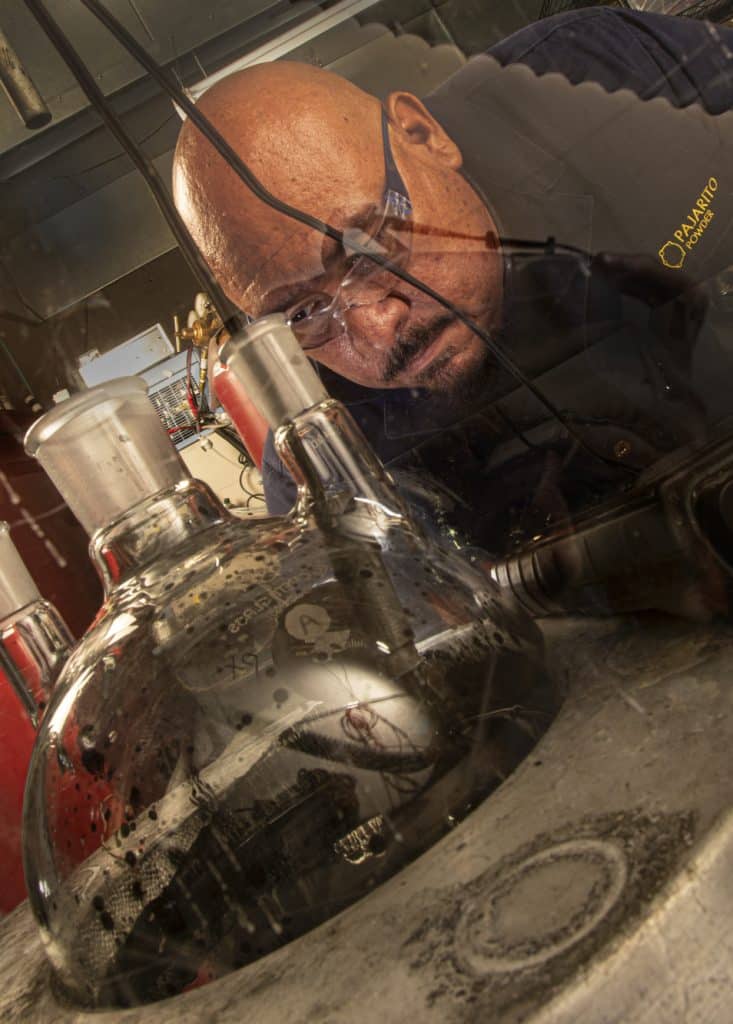 Pajarito Being tested