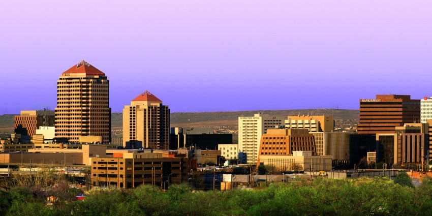 ABQ Downtown Skyline