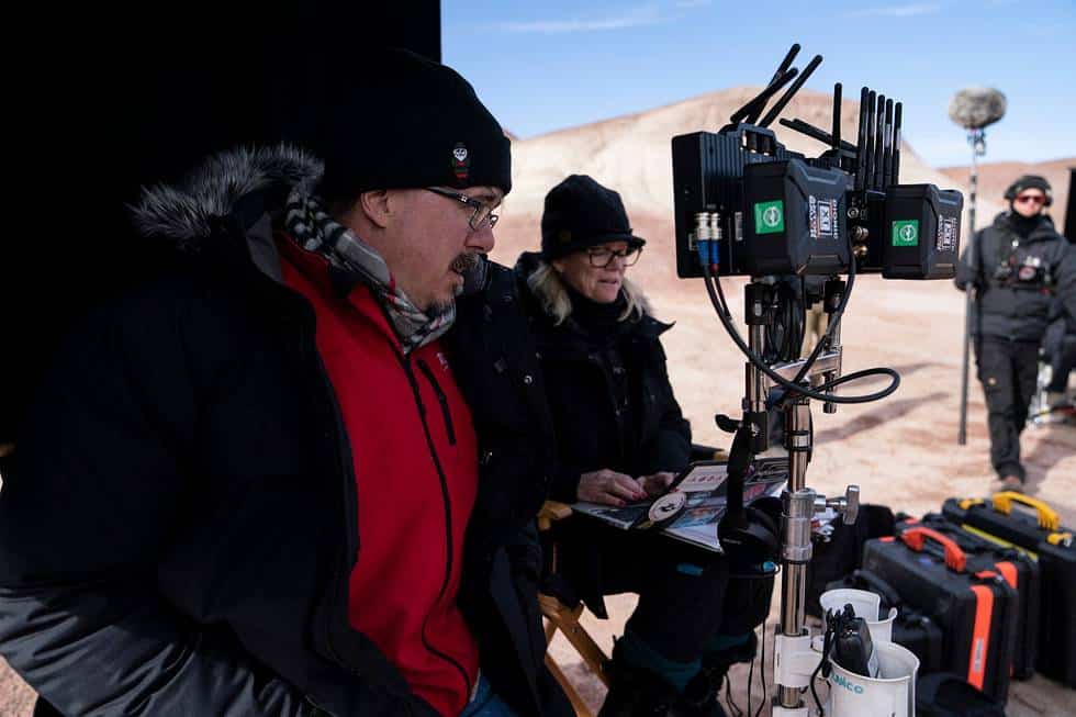 Directors for Better Call Saul on location in New Mexico