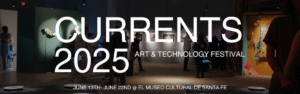 Currents 2025 art and technology festival logo